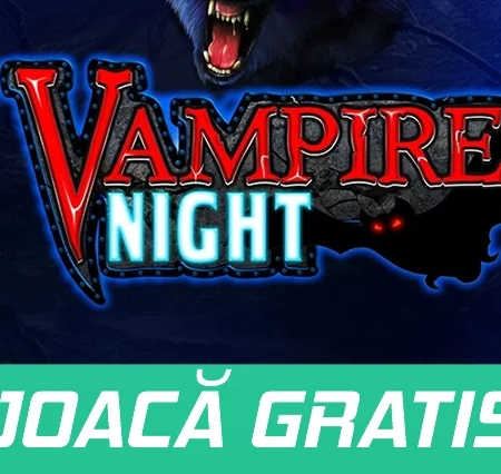 Demo online a jocului “Noaptea Vampirilor”